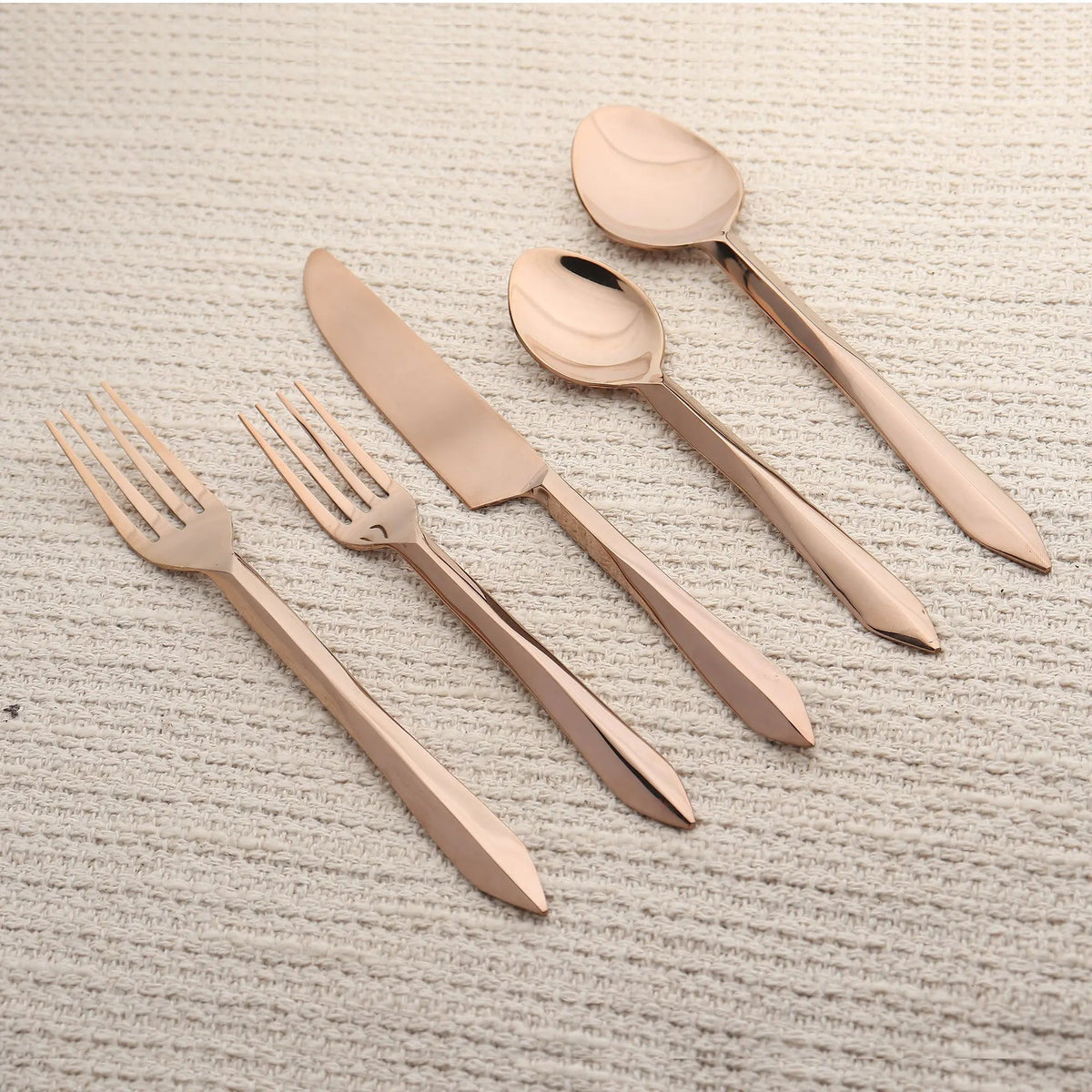 Estique PVD 5 Pcs. Flatware Set