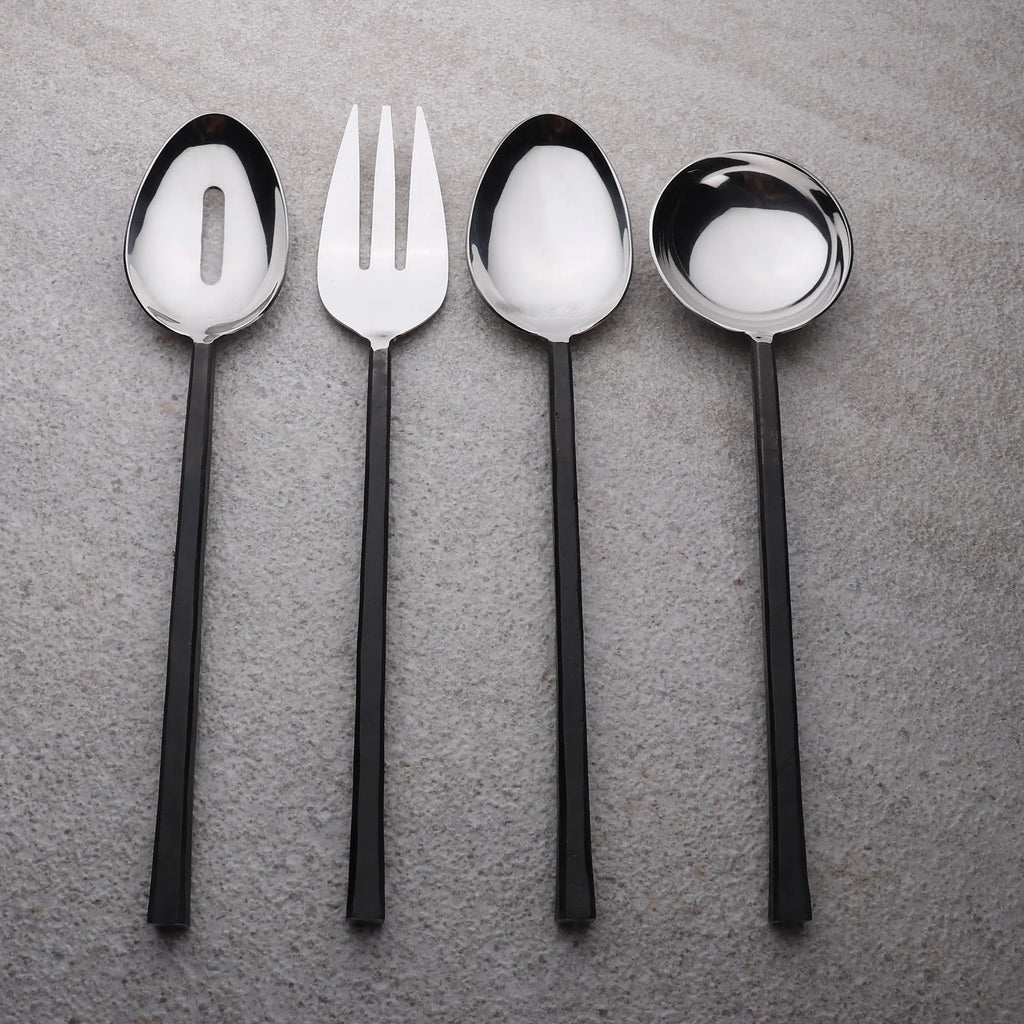 JASON BLACK 4 PC. HOSTESS SET