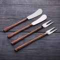 MEDICKI CHEESE FORK & SPREADER 4 PC. SET