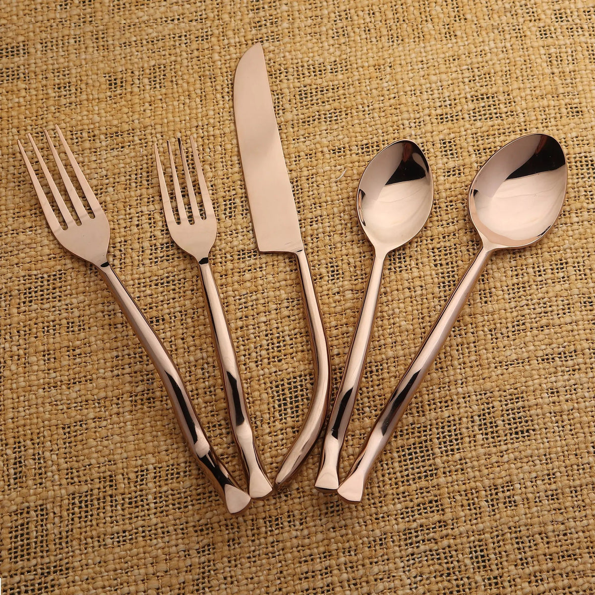 Twig PVD 5 Pc. Flatware Set