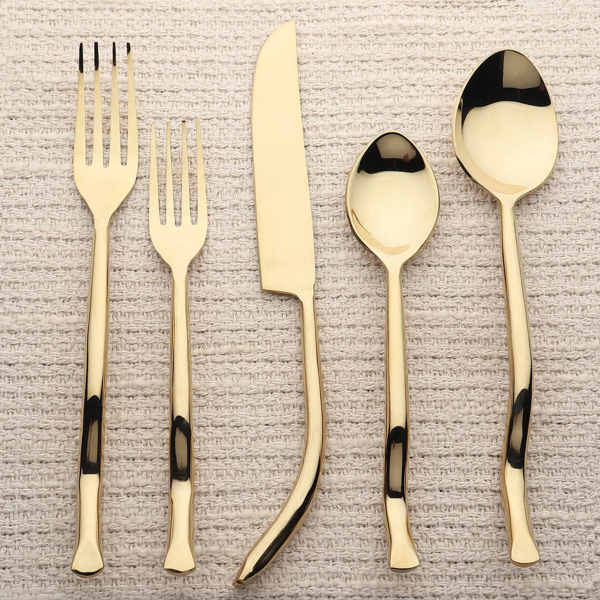 Twig PVD 5 Pc. Flatware Set