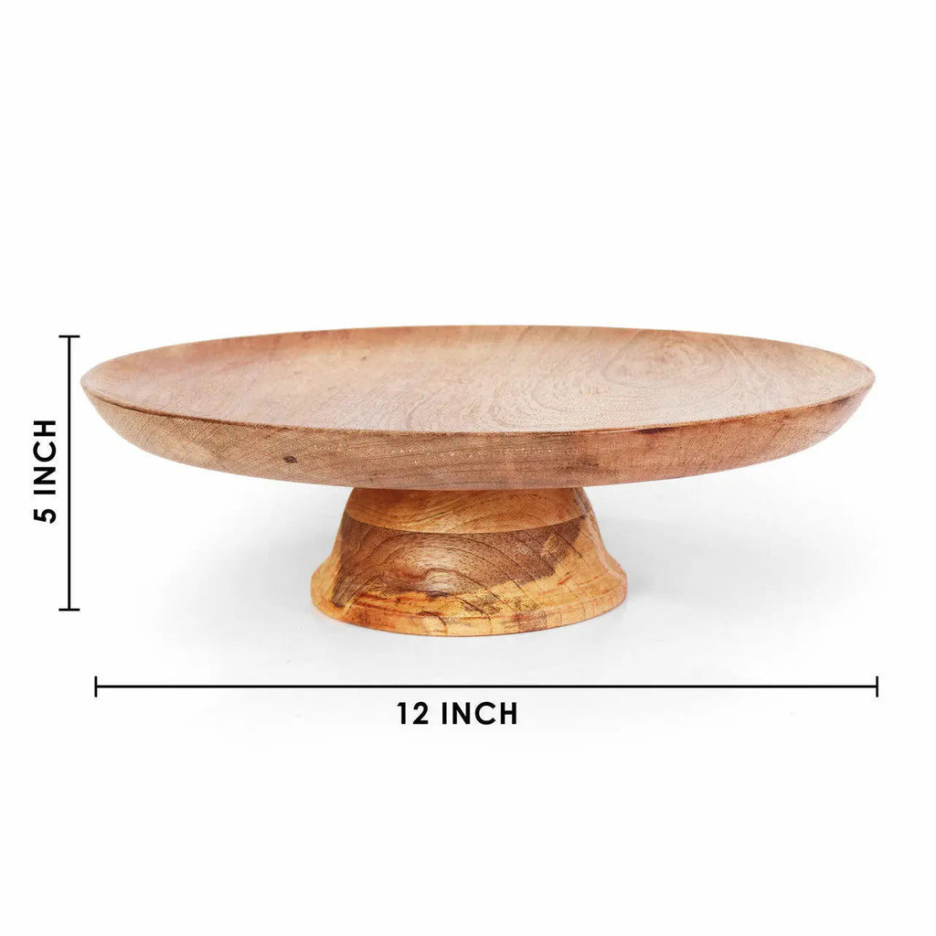 Cambria Wood Dessert Stand