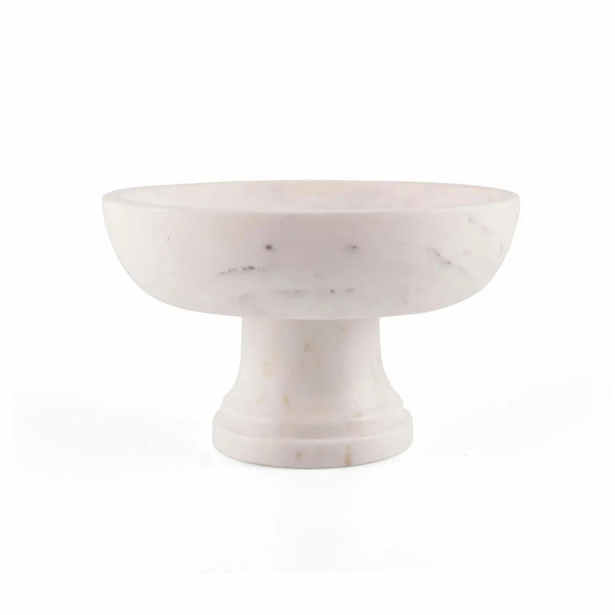 Gala Natural Marble Pedestal Bowl