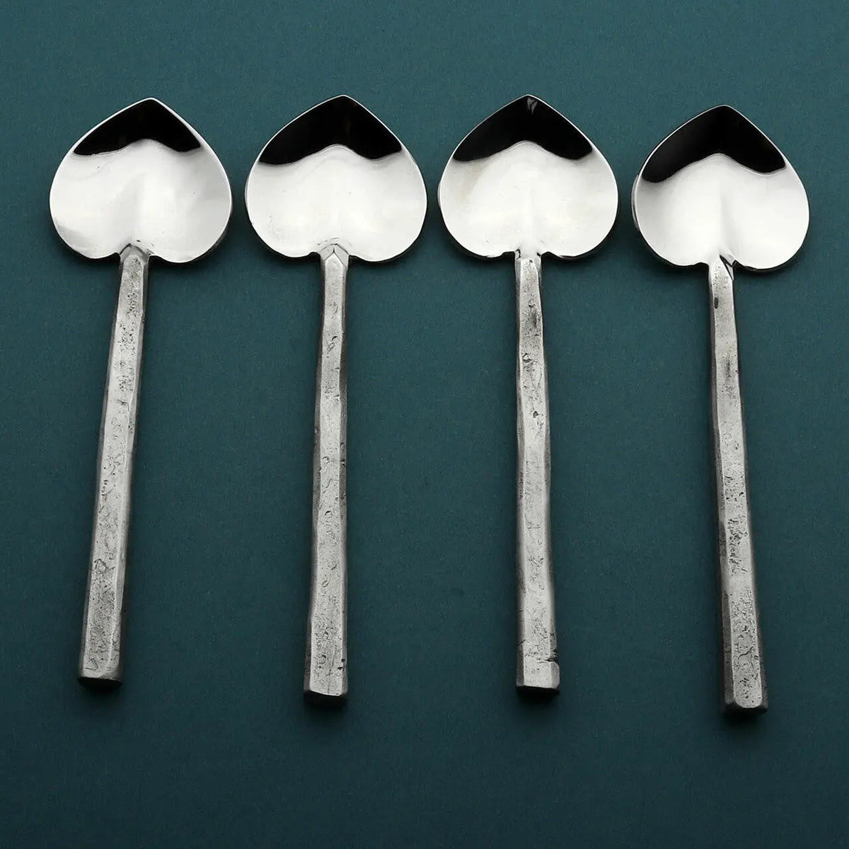 Jason Heart Coffee/Dessert Table Spoon 4 Pc. Set