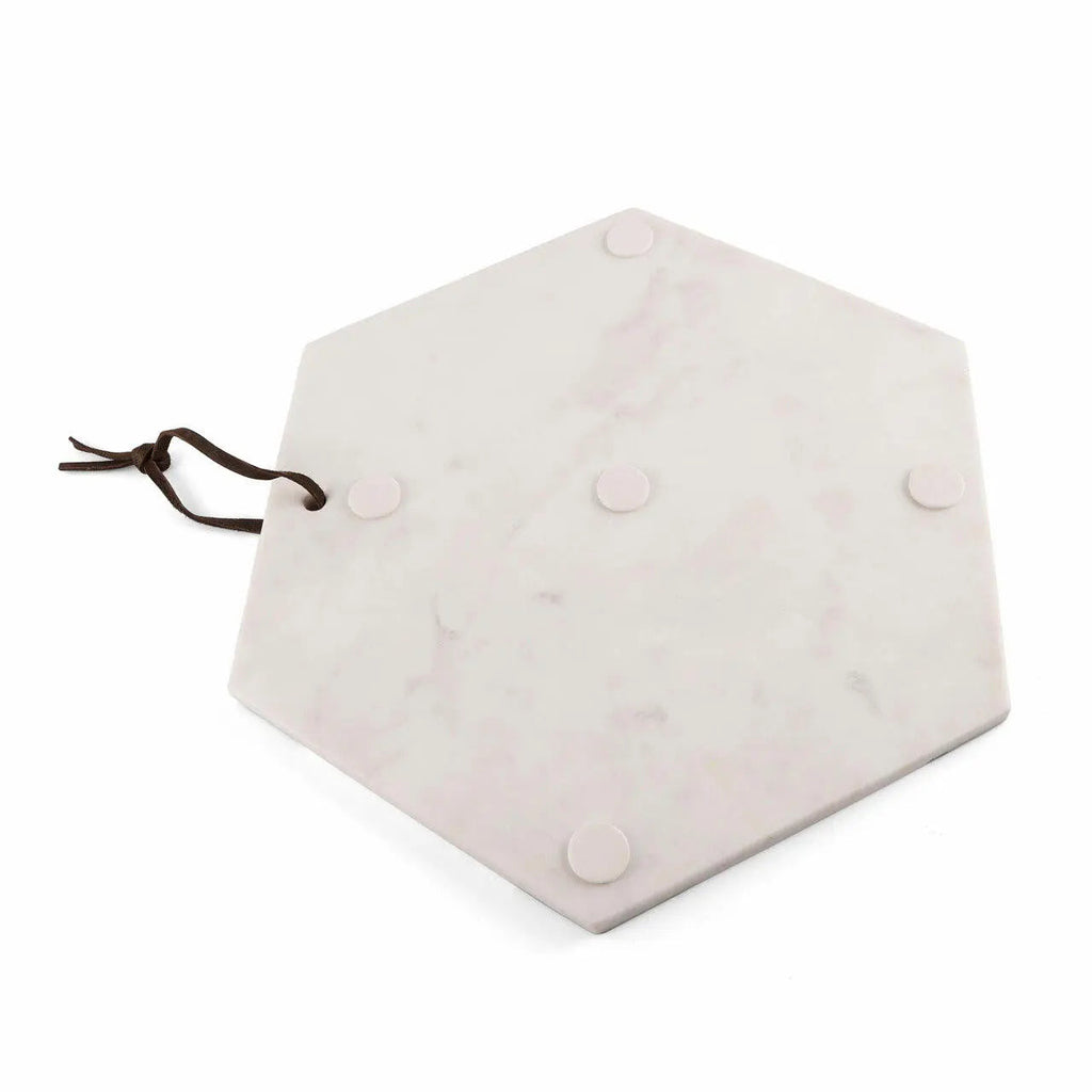 Ovada Hexagonal Marble Charcuterie Board